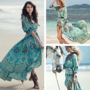Spell Aloha Fox Gown L
